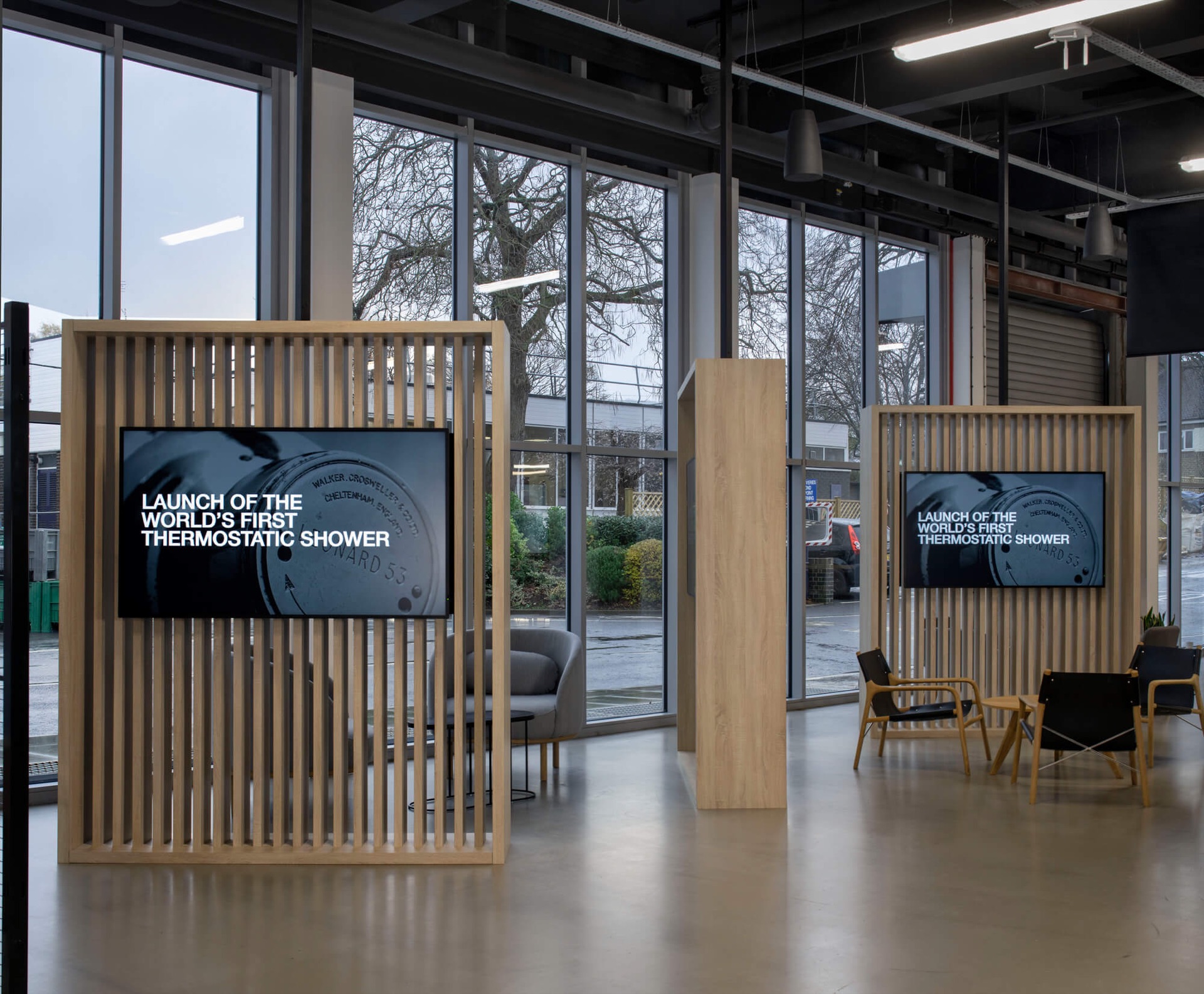 Samsung display in a leisure and entertainment venue